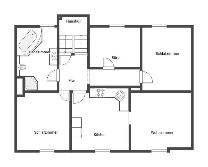 Grundriss Dachgeschoss