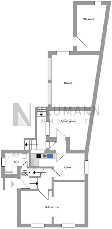 Großes Mehrfamilienhaus mit Garten in schöner Lage von Mörfelden