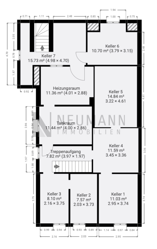 Grundriss VH Kellergeschoss