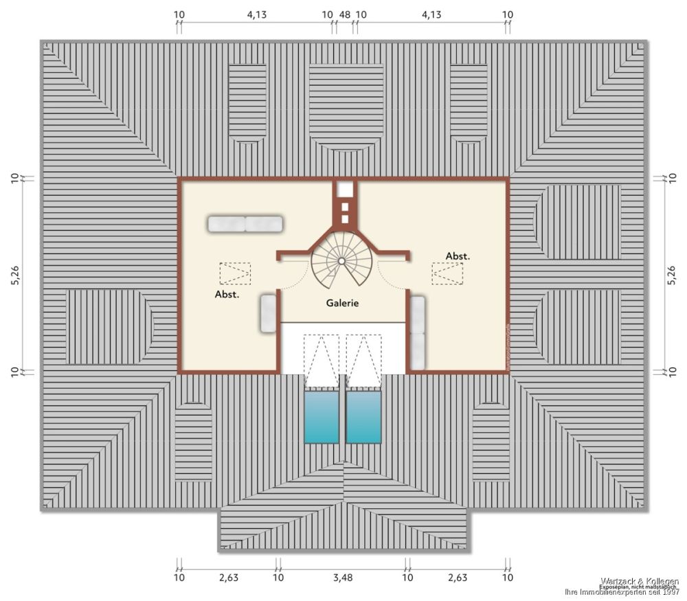 großzügige Dachgeschosswohnung im edlen Gewand in Schwabach