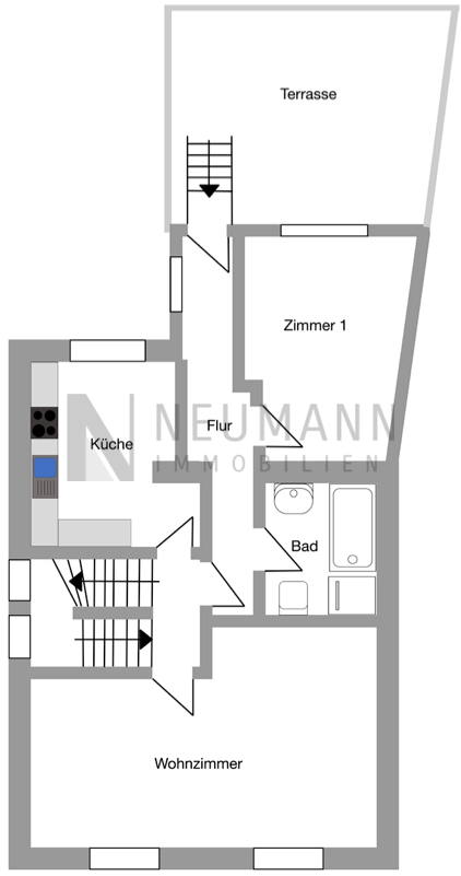 Großes Mehrfamilienhaus mit Garten in schöner Lage von Mörfelden