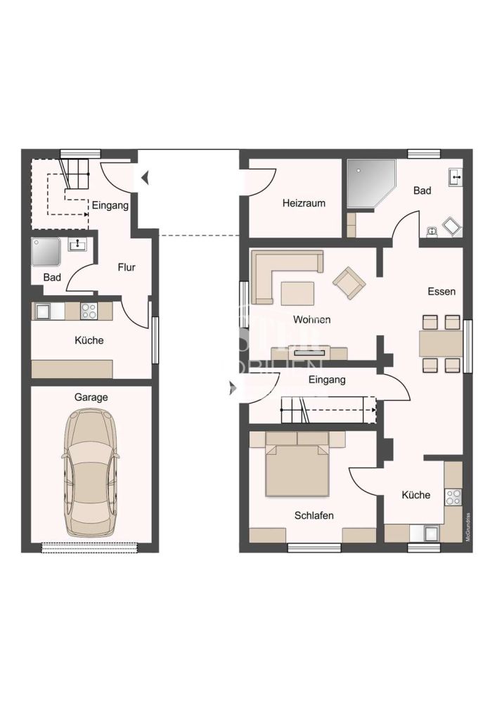 Zweifamilienhaus + Einliegerwohnung in zentraler Lage von Hallstadt