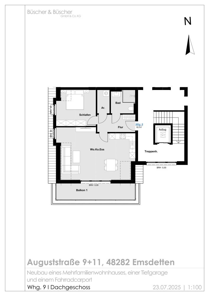 "Zukunftssicher investieren: Neubau mit Stil und Nachhaltigkeit im Herzen der Stadt"