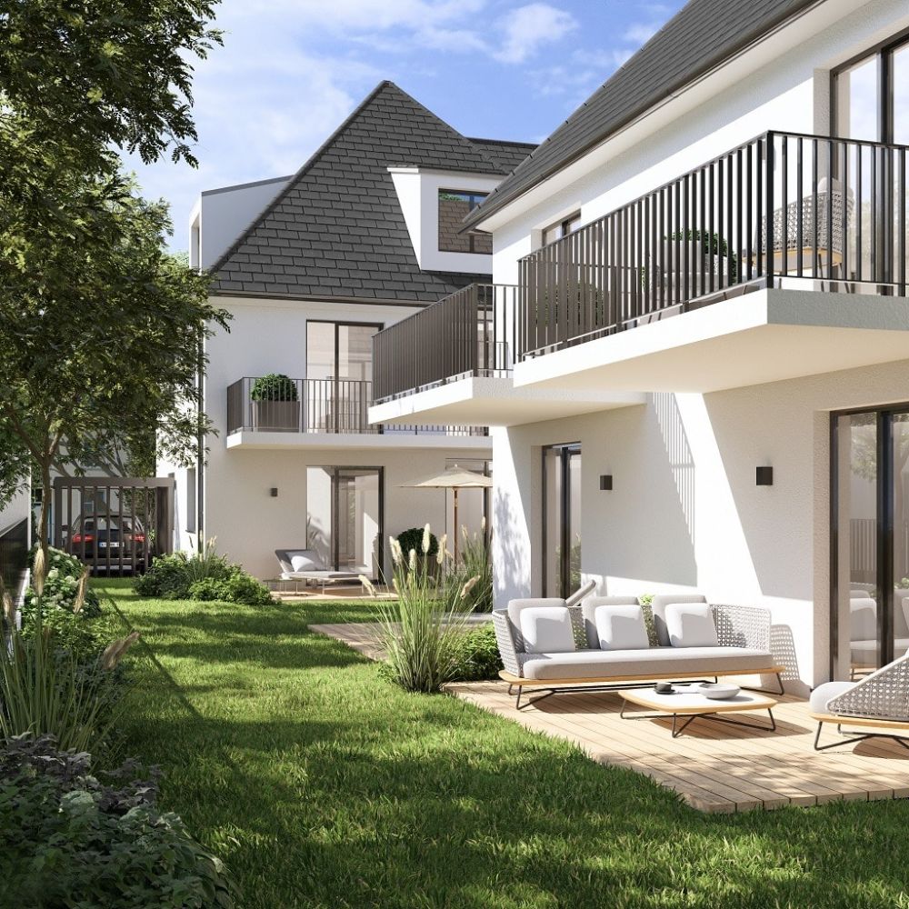 Exklusiver Neubau, zwei villenartige, moderne Häuser mit jeweils 4 Wohnungen in Untermenzing