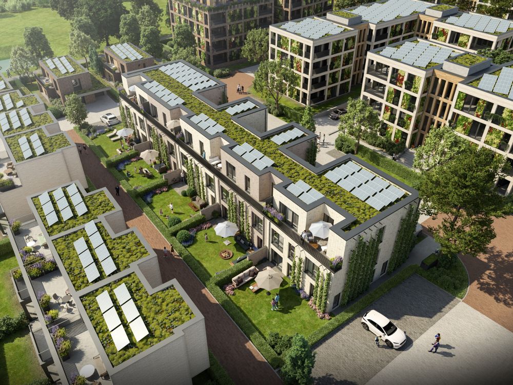 QNG-zertifizierte Reihenhäuser
mit jeweils 2 Wohneinheiten nahe der Ems!