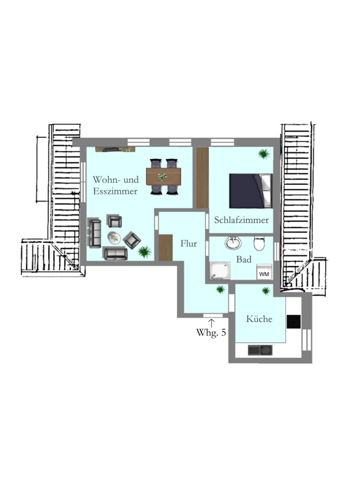 Wohnung 5 (DG rechts)