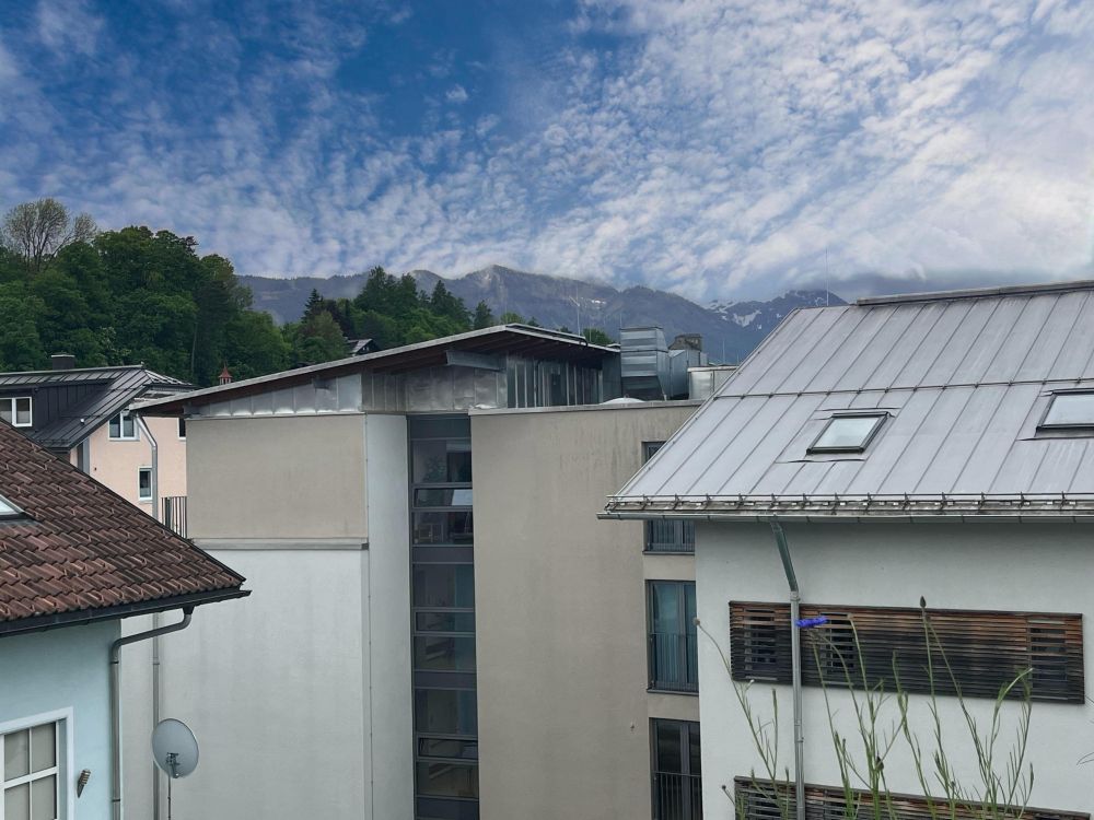 ÜBER DEN DÄCHERN VON SONTHOFEN!!!  2,5-Zimmer Dachgeschosswohnung im Zentrum von Sonthofen