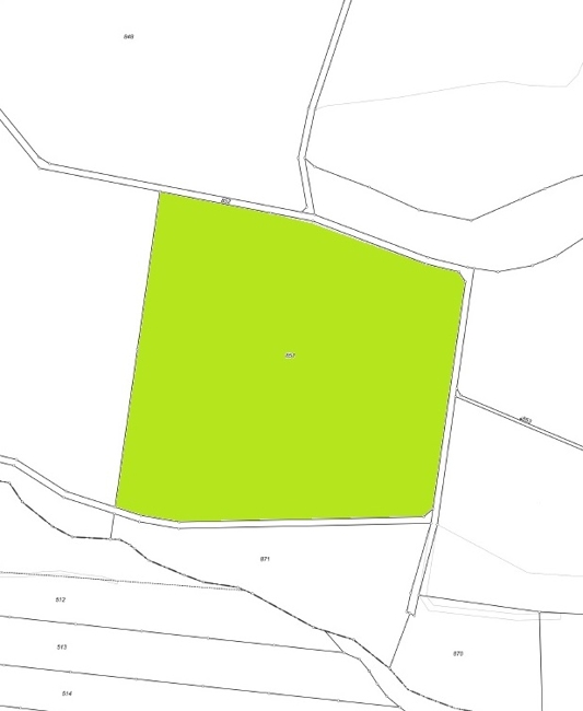 gut anfahrbare Ackerfläche