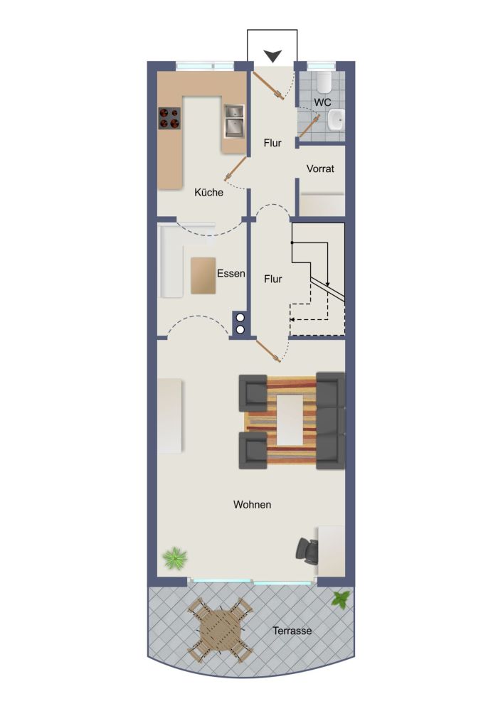 Kapitalanlage - Sehr gepflegtes, vermietetes Haus in ruhiger Lage