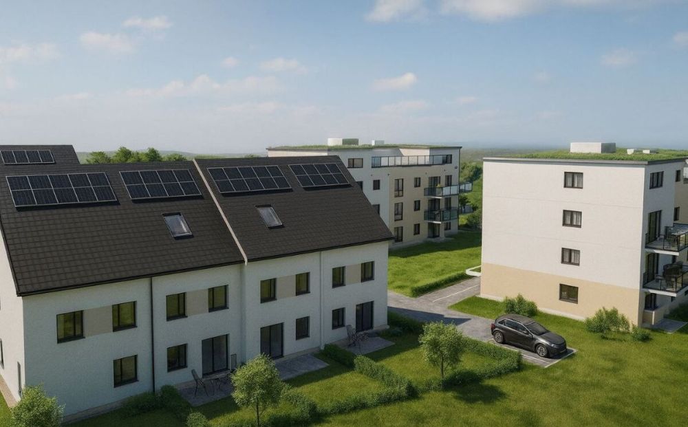 Neubau-Reihenhaus in Rodgau-Dudenhofen – individuell ausbaufähig