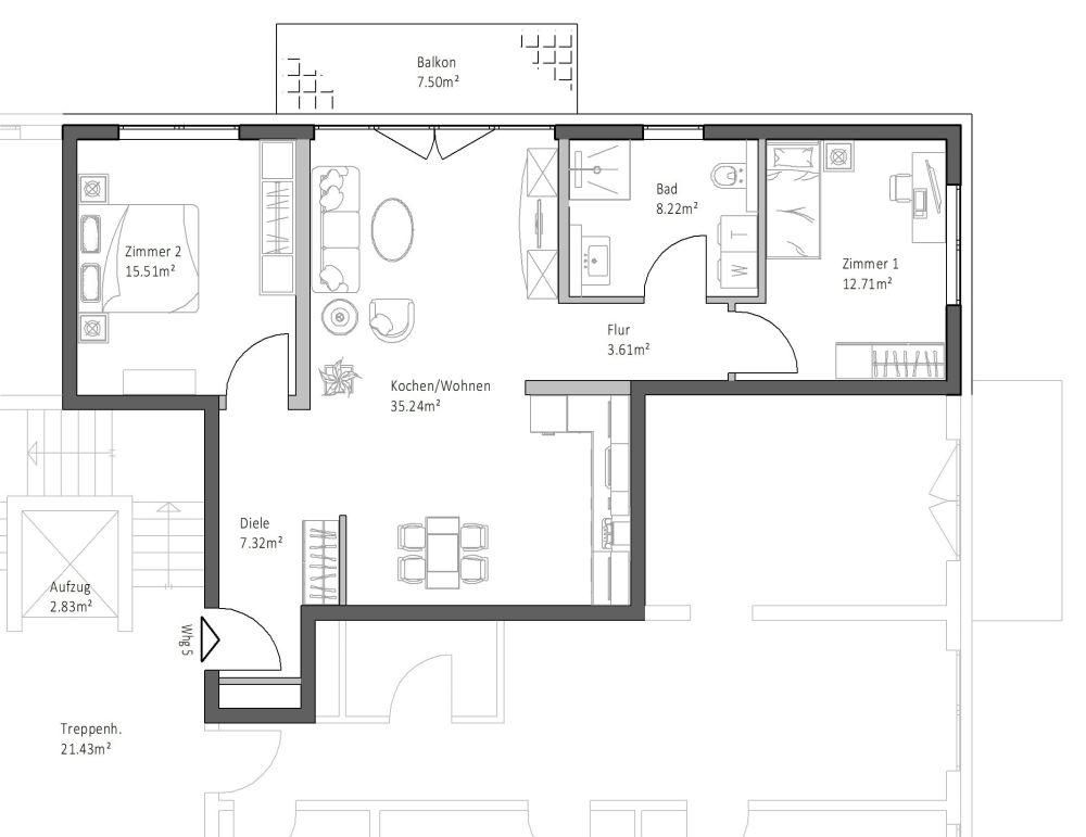 Attraktive Eigentumswohnungen in moderner Wohnanlage