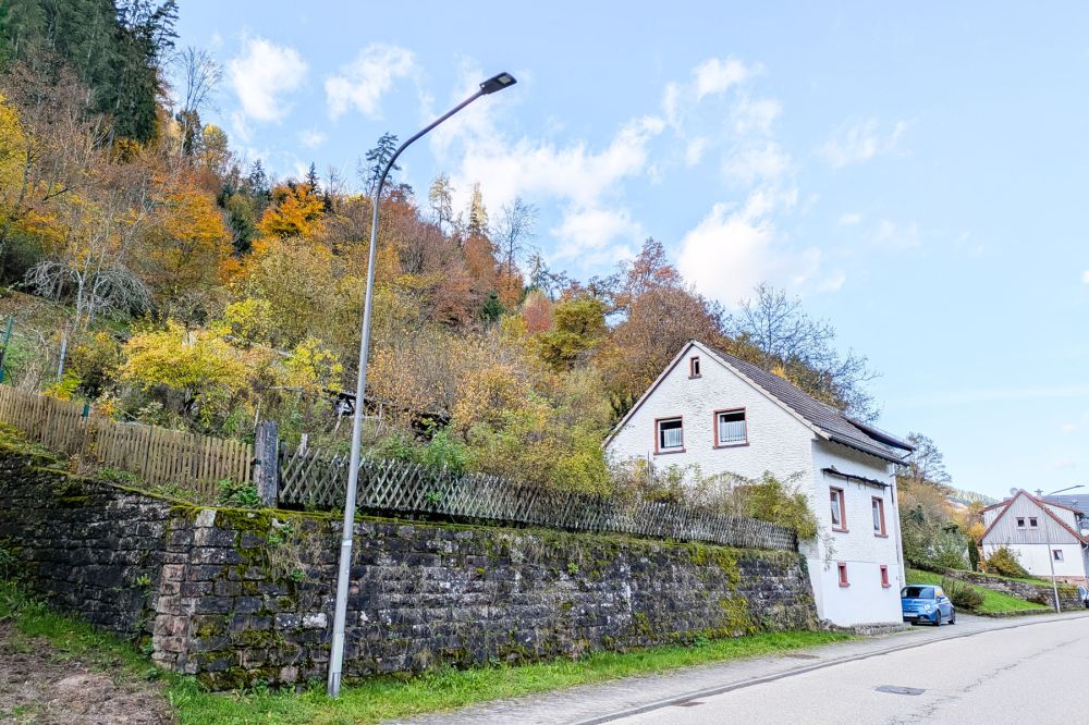 Interessantes Haus, großes Grundstück, separater Bauplatz im ruhigen von Natur umgebenen Sensbachtal