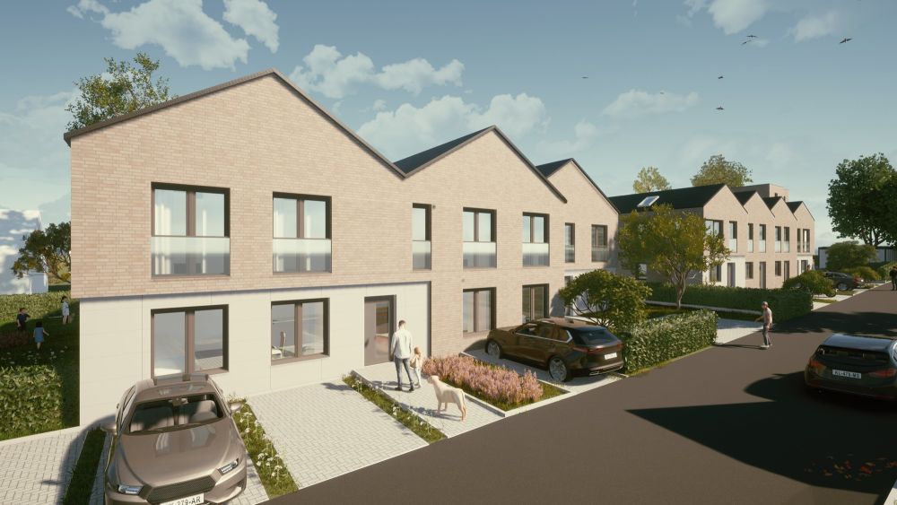 Modernes und Nachhaltiges Reihenendhaus in der Nachbarschaft zum Bagnopark in Burgsteinfurt