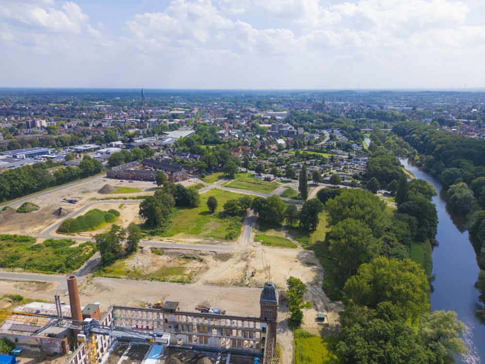 Reihenhäuser im EmsAuenQuartier - Zentrum für mehr Geschichte, Zukunft sowie für mehr gemeinsam