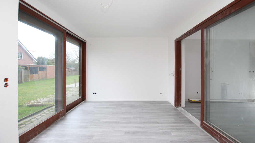 Modernes Wohnen in Oldenburg-Ohmstede! Sanierte 3-Zimmer-Wohnung im EG mit Terrasse und Garten