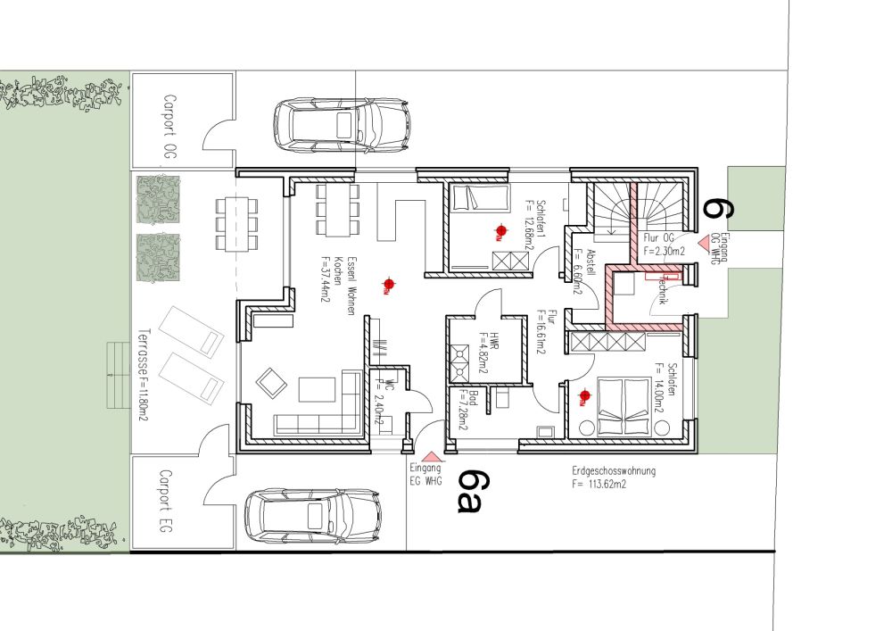EG - nicht maßstabsgerecht