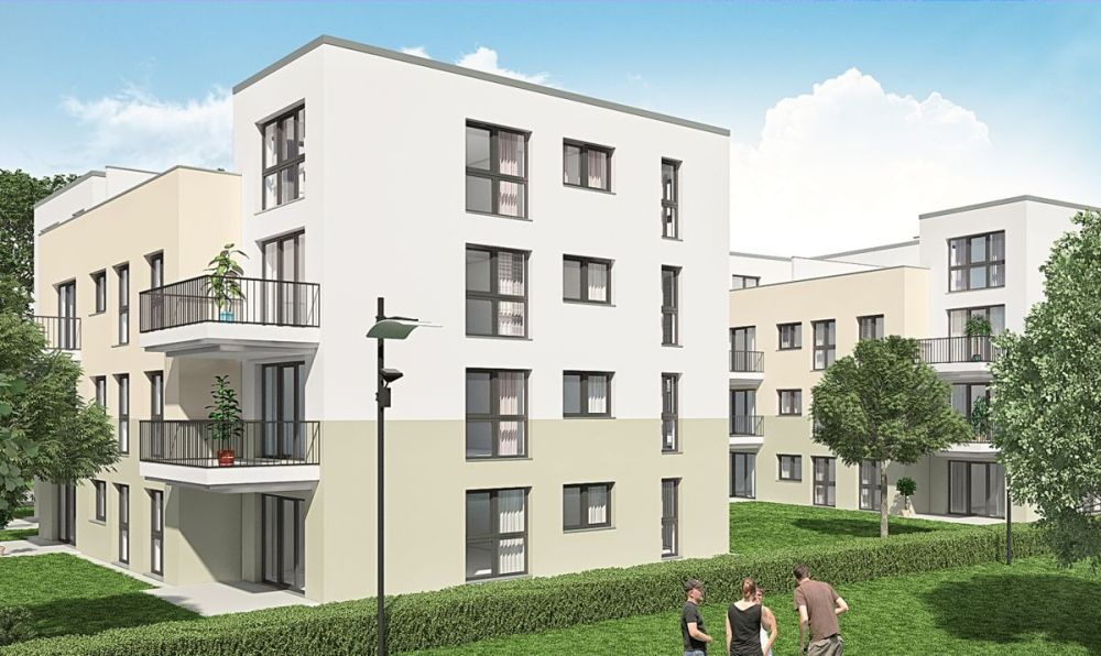 2-Zi.-Erdgeschosswohnung mit Terrasse und ca. 140 m² Gartenanteil