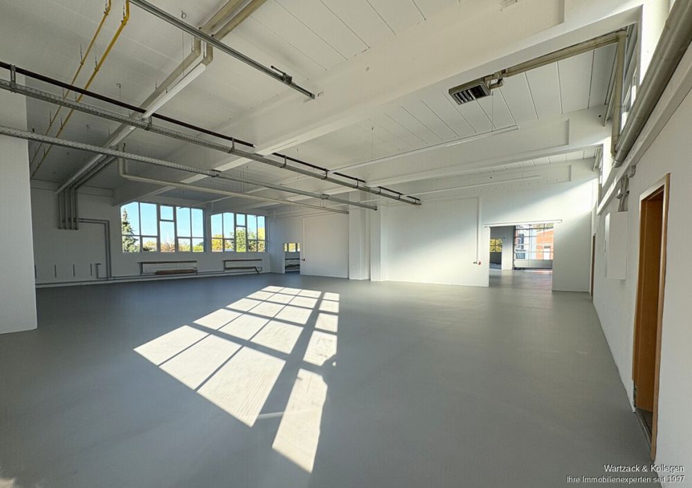 Vollständig neu renovierte Produktionshalle 
- zusätzliche Hallen- bzw. Büroflächen möglich