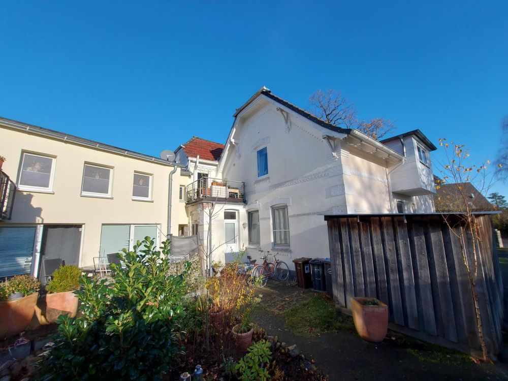 Rückansicht der Villa