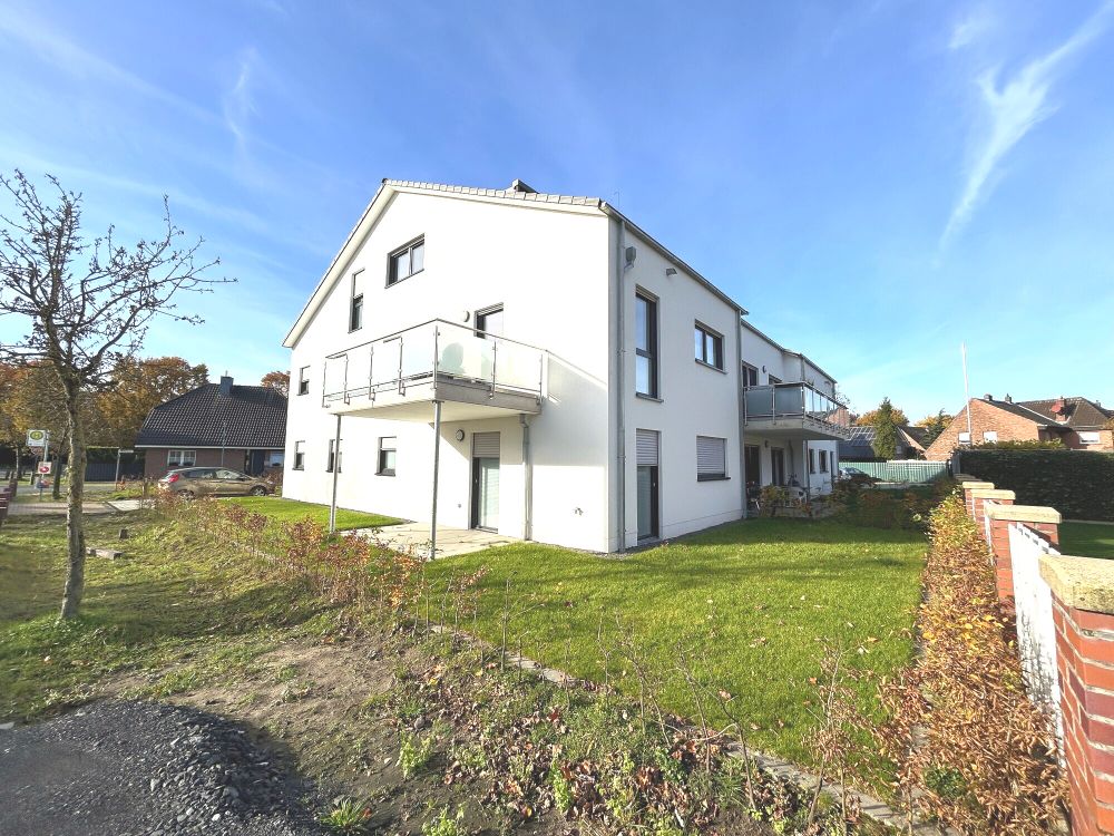 *Ein echter Hingucker*
Schicke Wohnung mit kleinem Garten in toller Lage von Neuenkirchen/St. Arnold