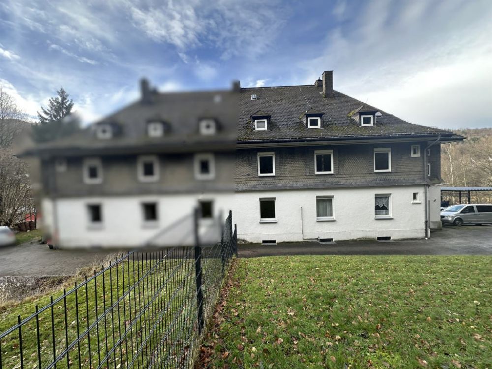 Außenansicht rechte Haushälfte