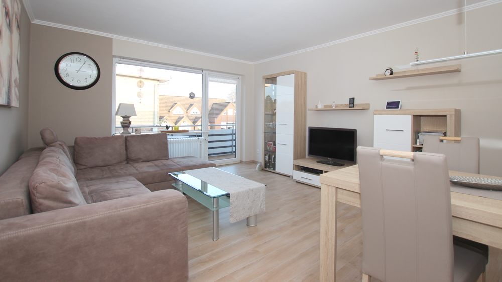 Gepflegte 2-Zimmer-OG-Wohnung mit Balkon, Keller und Stellplatz in attraktiver Lage von Oldenburg