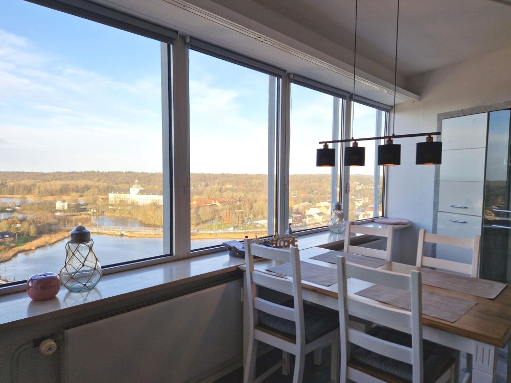 Wohnen über den Dächern Schleswigs - Möblierte 2-Zimmer-Wohnung im beeindruckenden Wikingturm
