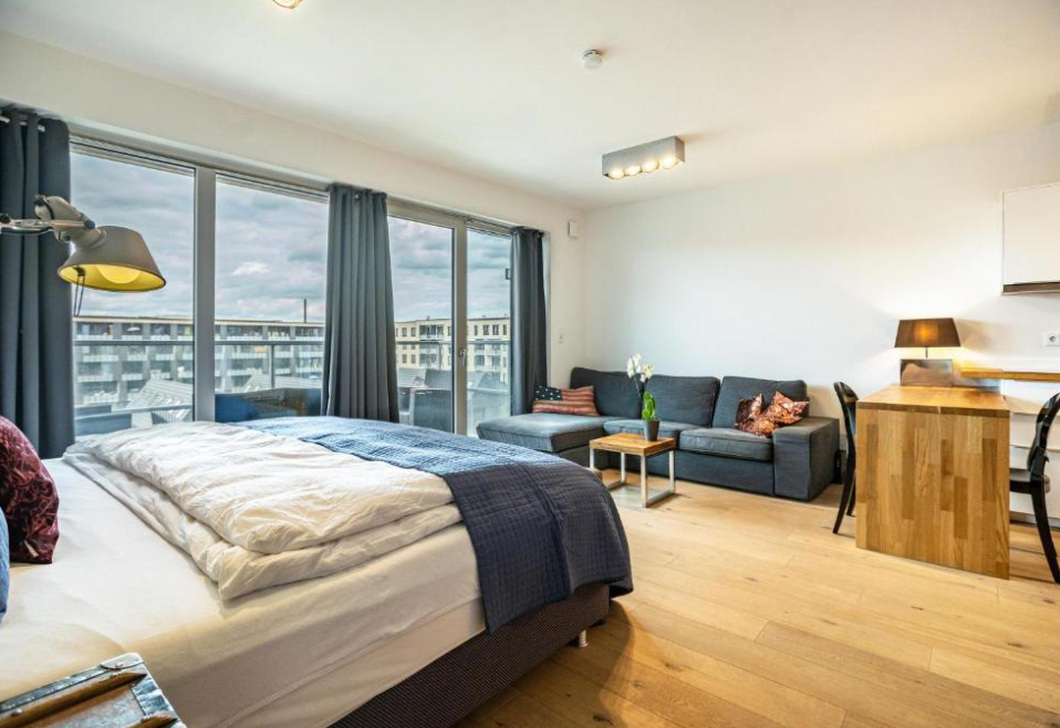 Renditestarkes, voll möbliertes 1-Zimmer-Appartement