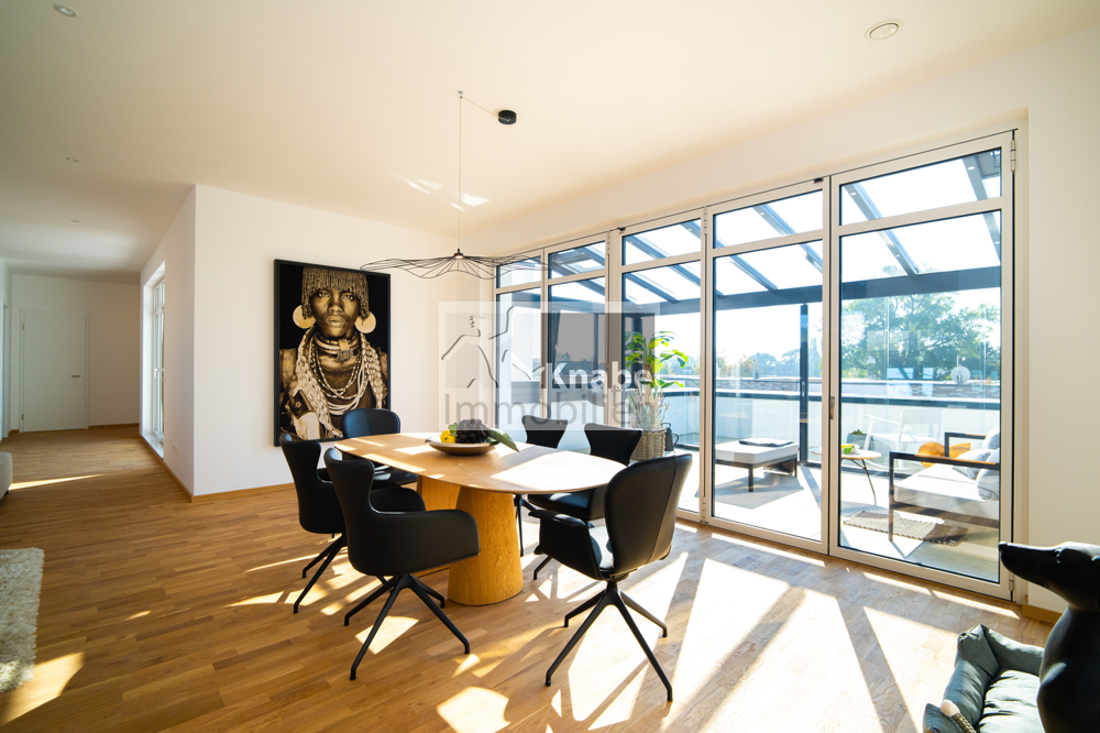 Leben im Loft-Style – Offene Räume, Sommergarten und spektakulärer Ausblick!