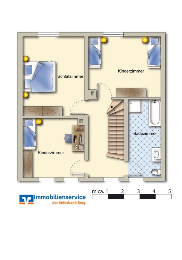 Grundriss Obergeschoss