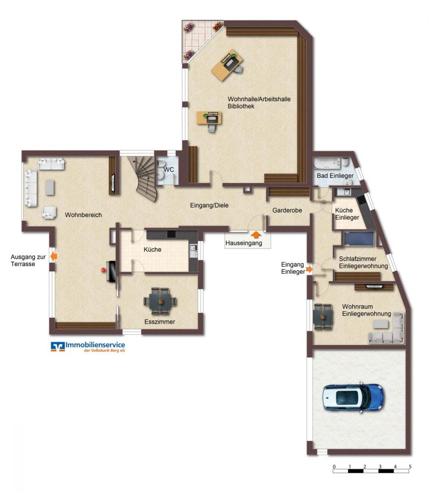 Anwesen in Höhenlage von Kürten