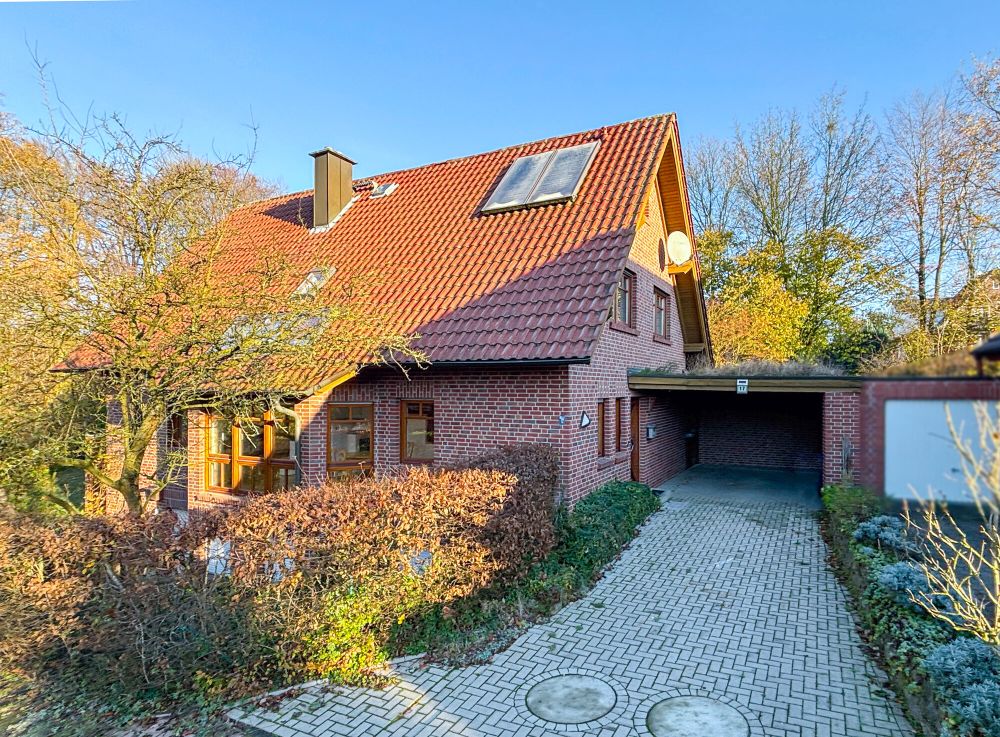 *Heimkommen und Wohlfühlen!* - Tolles Architektenhaus in Sackgassenlage von Ibbenbüren!