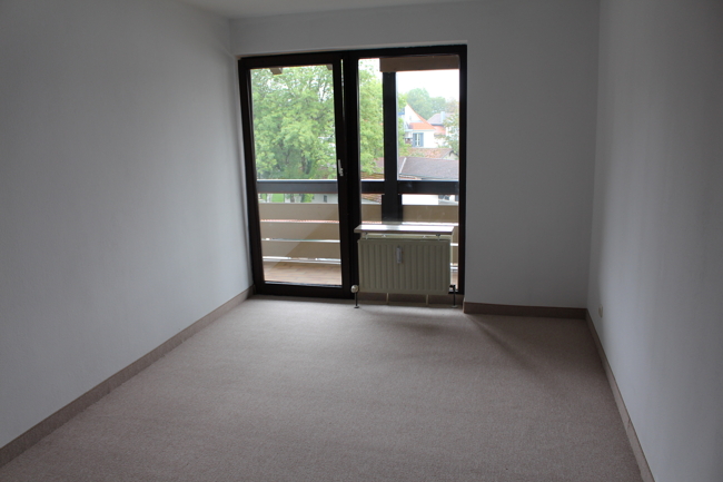 Schlafzimmer (vor Einzug der Mieterin)