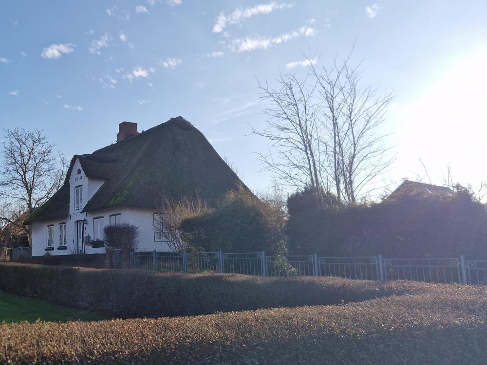 Hausansicht von der Straße