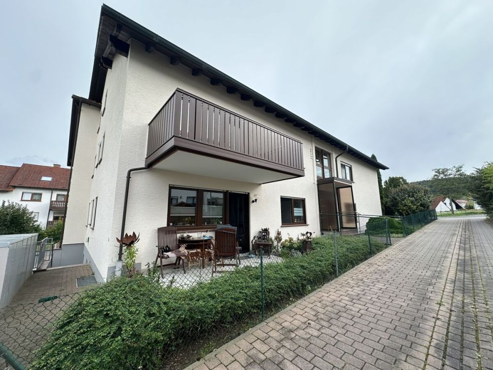 Vermietete 3-Zimmer-Erdgeschosswohnung mit Terrasse und Gartenzugang