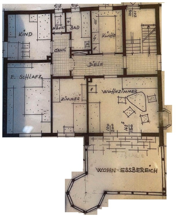 Sanierte Erdgeschosswohnung mit Terrasse und Garten zu vermieten!