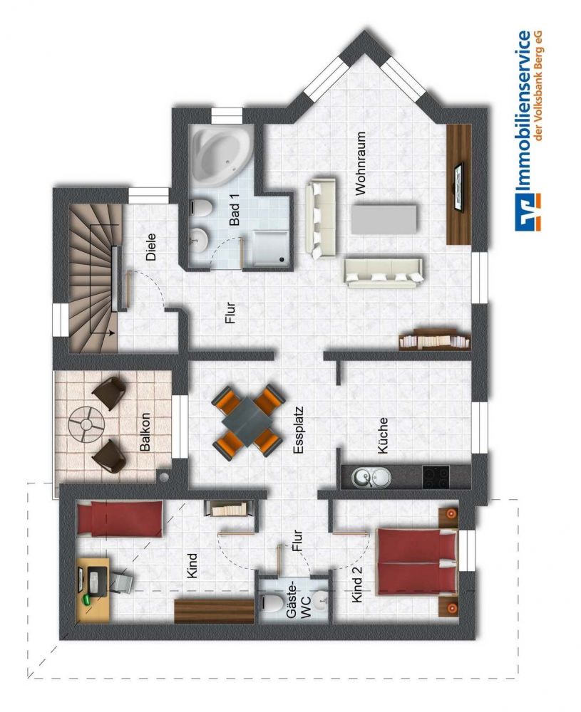 Zwei-/Dreifamilienhaus in Ortsrandlage von Kürten