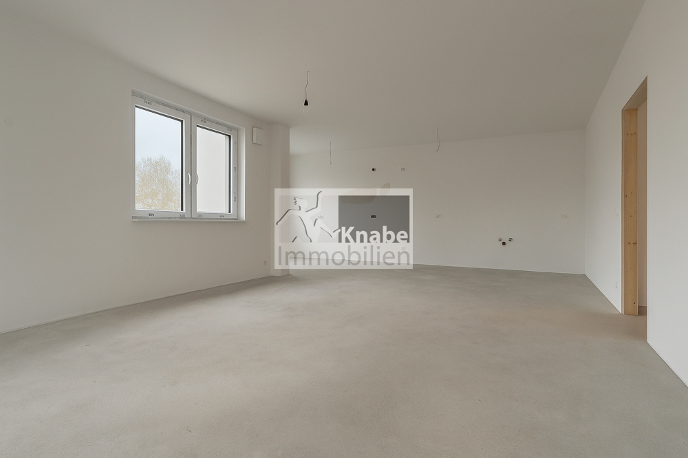 Wohn- und Essbereich, Blick in die Küche