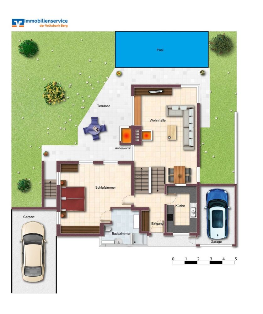 Individuelles Split-Level-Haus mit ansprechender Architektur in Lindlar-Schmitzhöhe