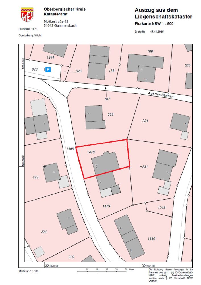 Attraktive 2-Zimmer Wohnung mit Terrasse in Zentrumsnähe von Wiehl