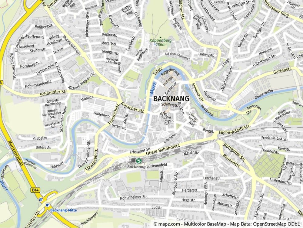 Wohnen im Zentrum von Backnang