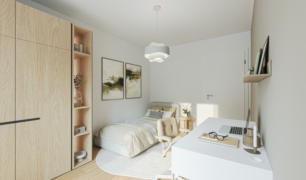 Visualisierung Gast / Kind - Beispielwohnung