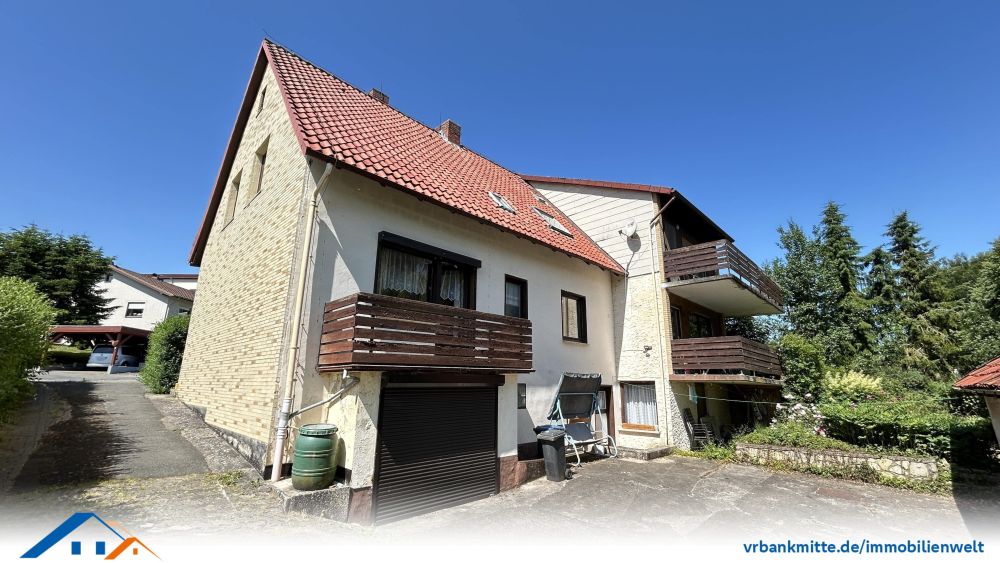 Rückseite des Hauses