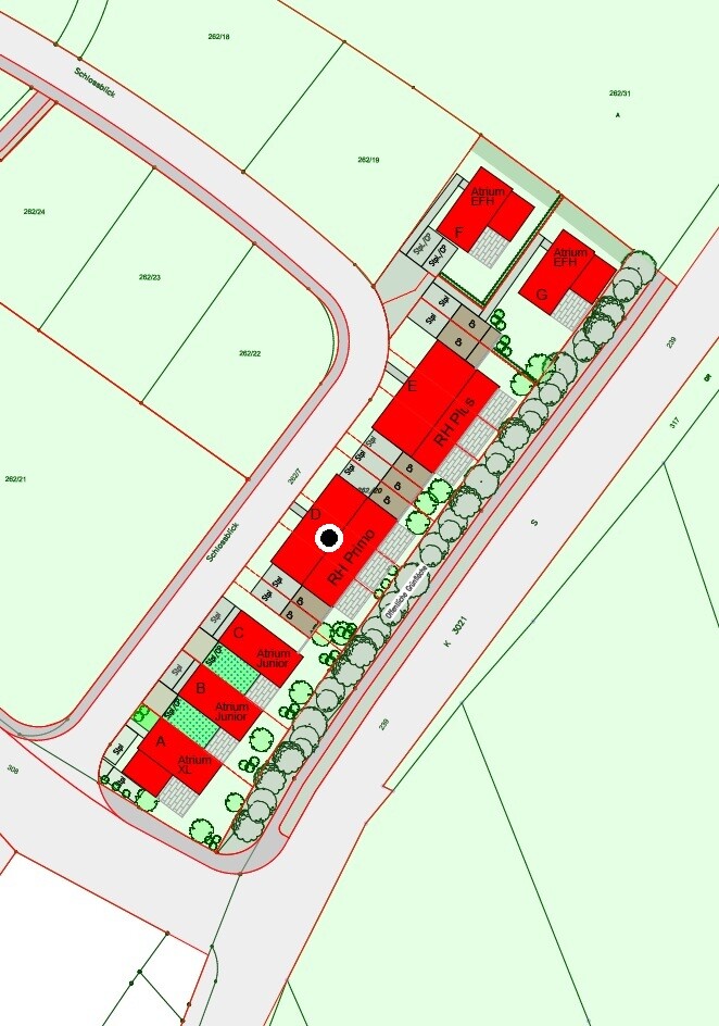 Lageplan Haus D - RMH