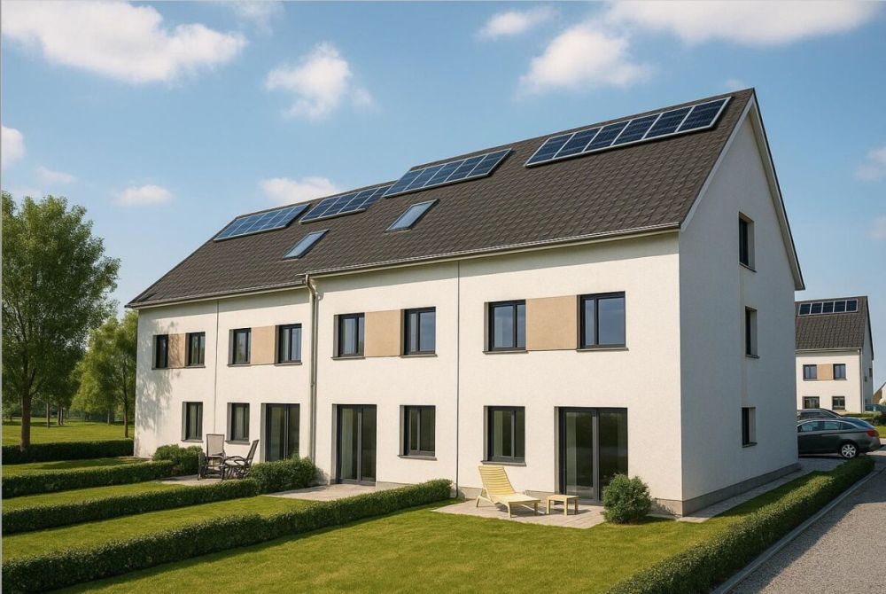 Neubau-Reihenhaus in Rodgau-Dudenhofen – individuell ausbaufähig