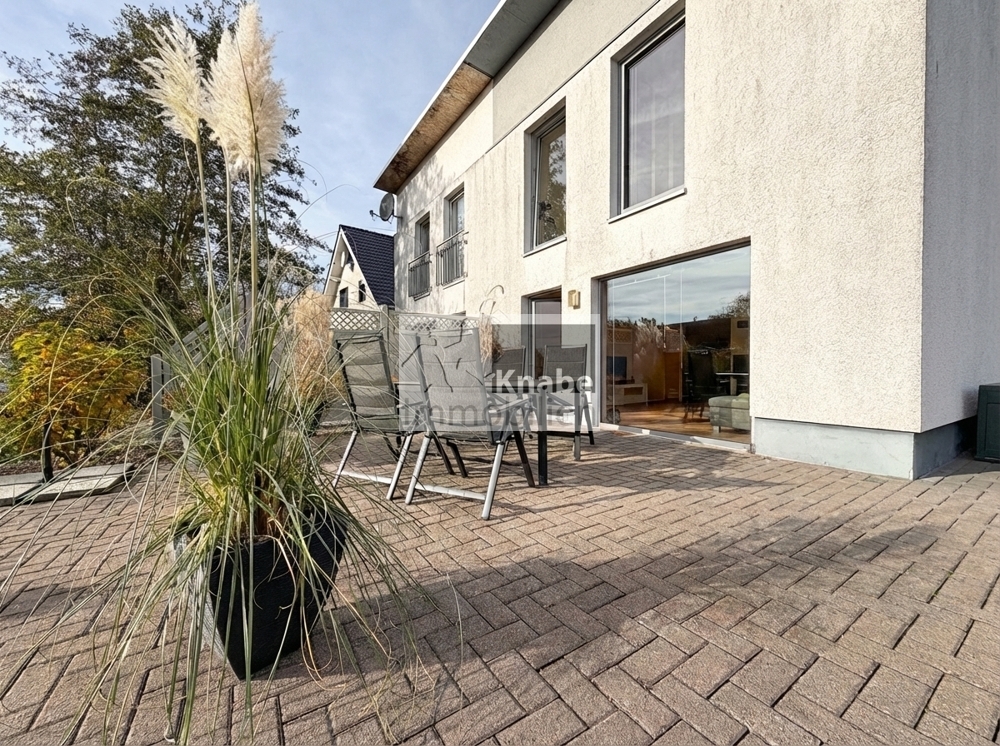 Herrlich große Terrasse