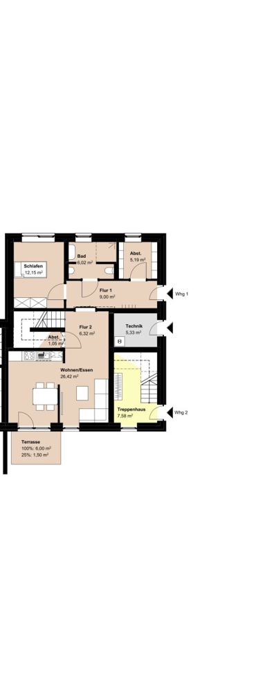 QNG-zertifizierte Reihenhäuser
mit jeweils 2 Wohneinheiten nahe der Ems!