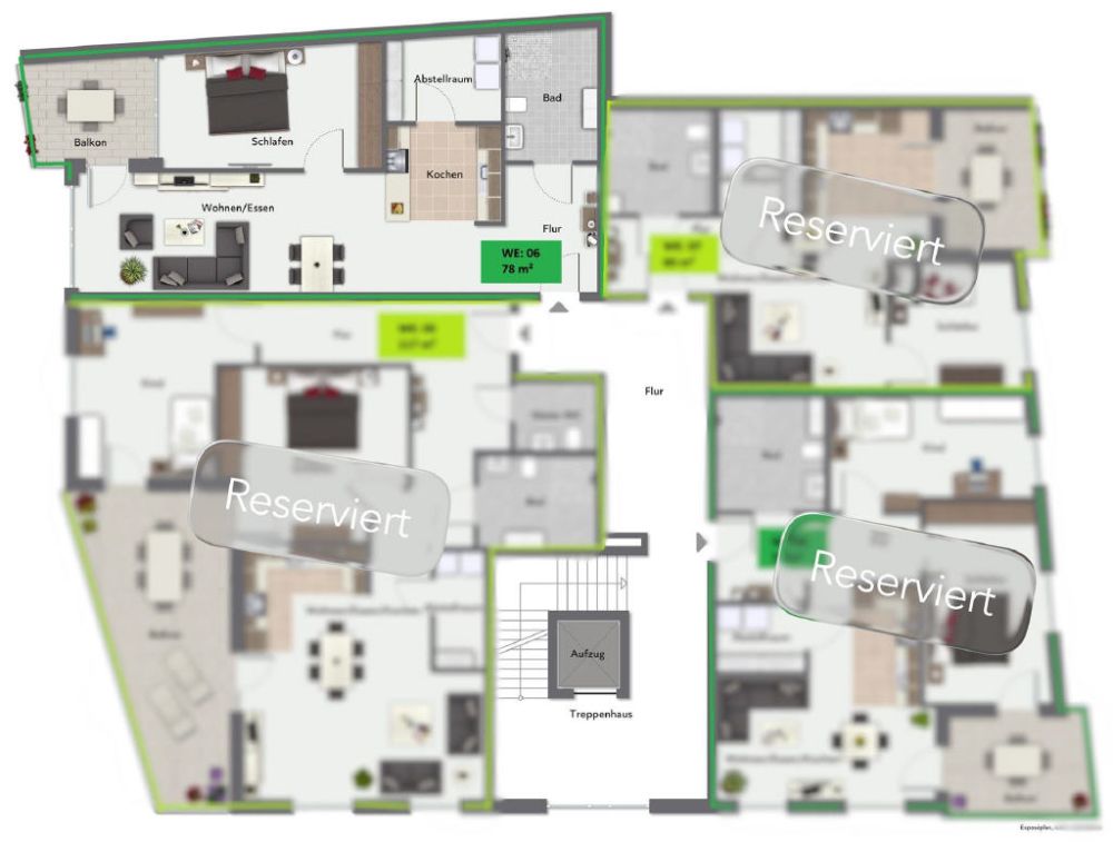 / Neubau! 14 Exklusive Eigentumswohnungen ab 60m²