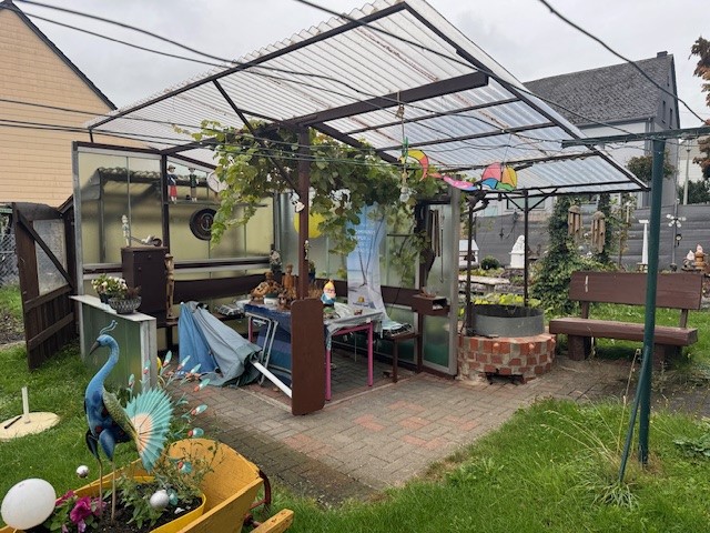 überdachte Terrasse