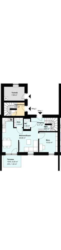 QNG-zertifizierte Reihenhäuser
mit jeweils 2 Wohneinheiten nahe der Ems!